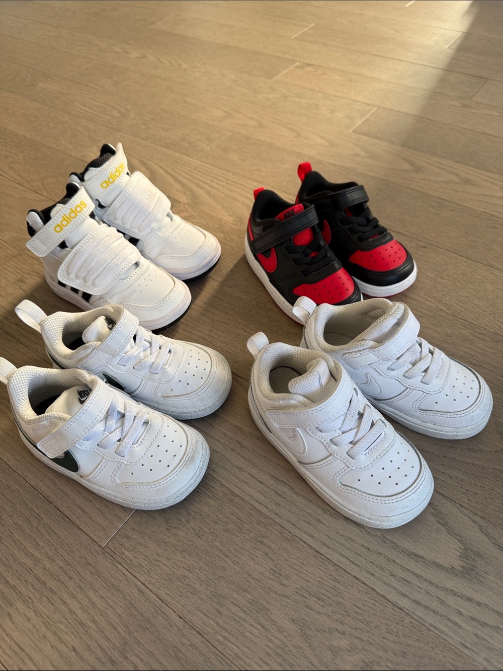Assortment of sized 6 toddler shoes